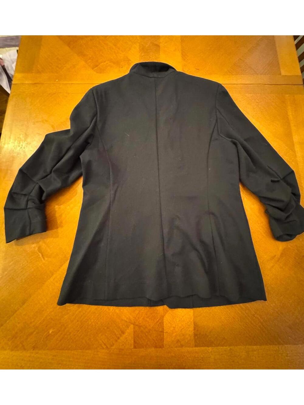 Scoop Black Blazer Jacket Size Large b15 - Picture 7 of 8